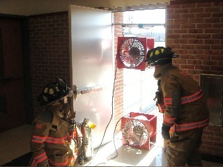 Fire at John Jay High School March 25, 2008