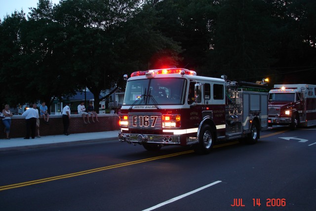 E-167 at Mt. Kisco Parade July 14, 2006.