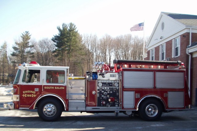 Engine 168. 1986 Pierce Pumper.