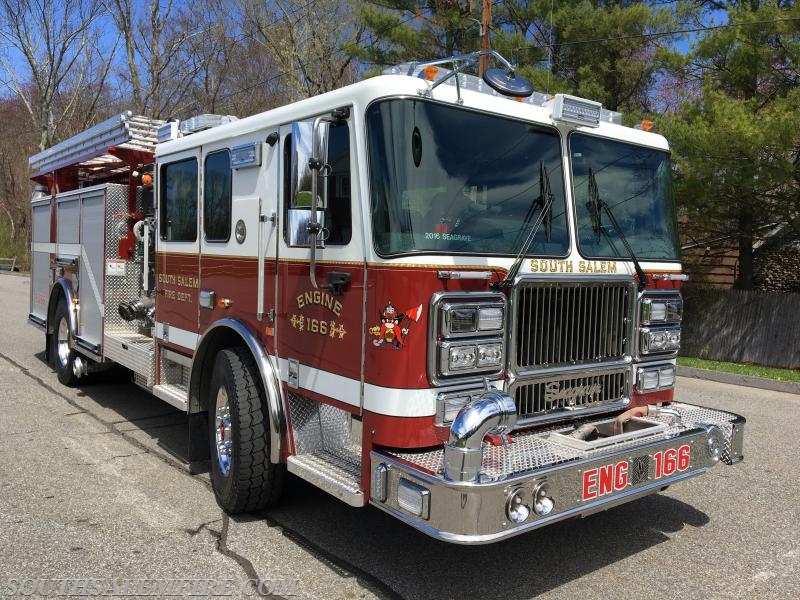 Engine 166.  2016 Seagrave Pumper.