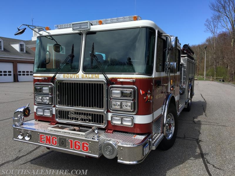 Engine 166.  2016 Seagrave Pumper.