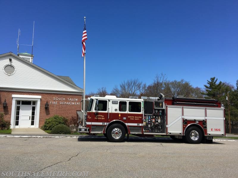 Engine 166.  2016 Seagrave Pumper.