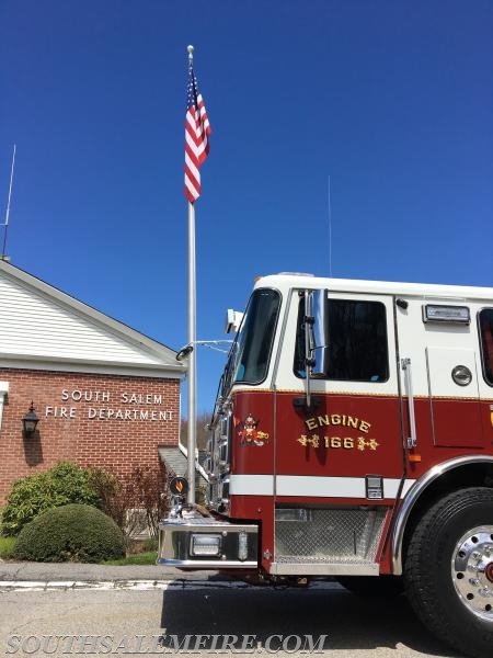 Engine 166.  2016 Seagrave Pumper.