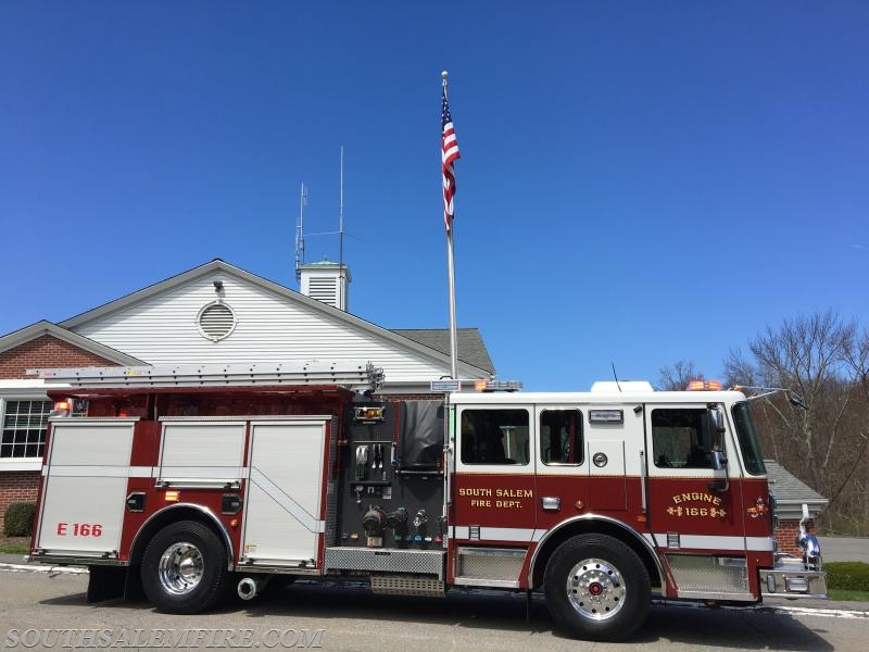 Engine 166.  2016 Seagrave Pumper.