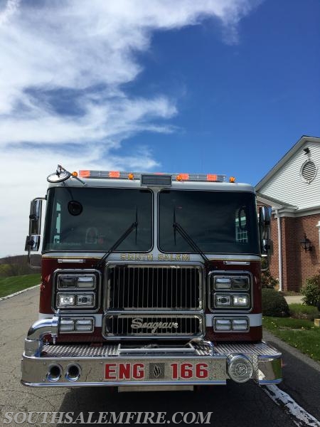 Engine 166.  2016 Seagrave Pumper.