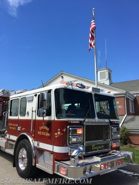 Engine 166.  2016 Seagrave Pumper.