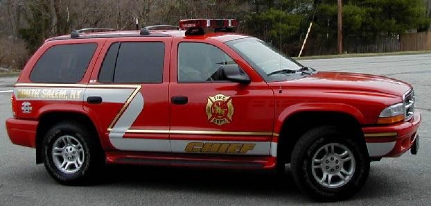 2002 Dodge Durango Chiefs Vehicle (retired 2010).