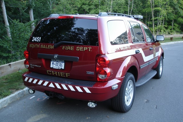 2008 Dodge Durango Chiefs Vehicle (retired 2020).