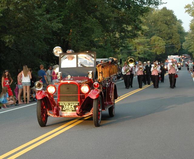 Antique leading the parade. Carnival '12